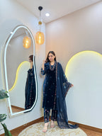 HAMIDA VELVET 3pc. SET