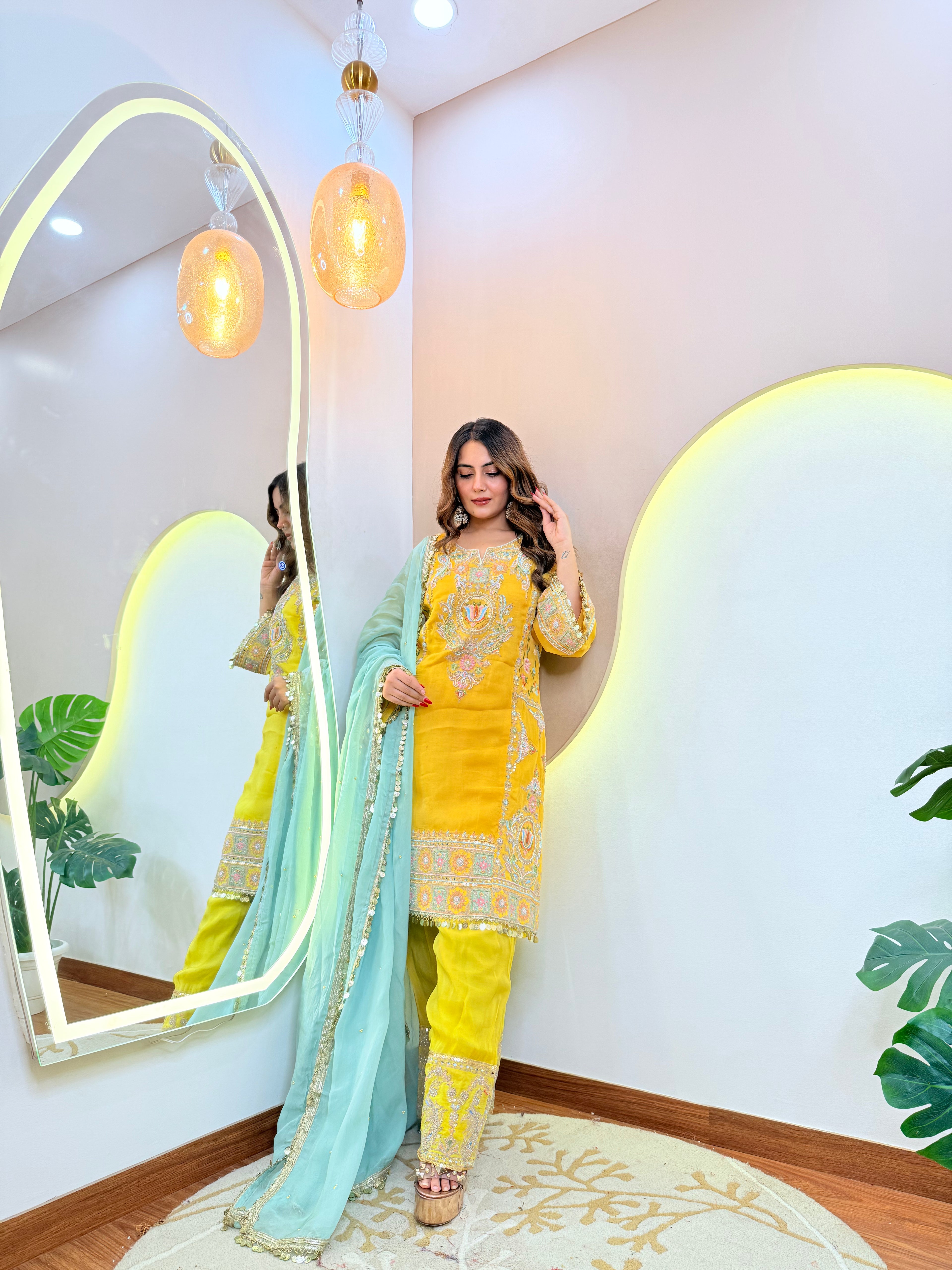 "SANIYA" FARSI PANT SUITE