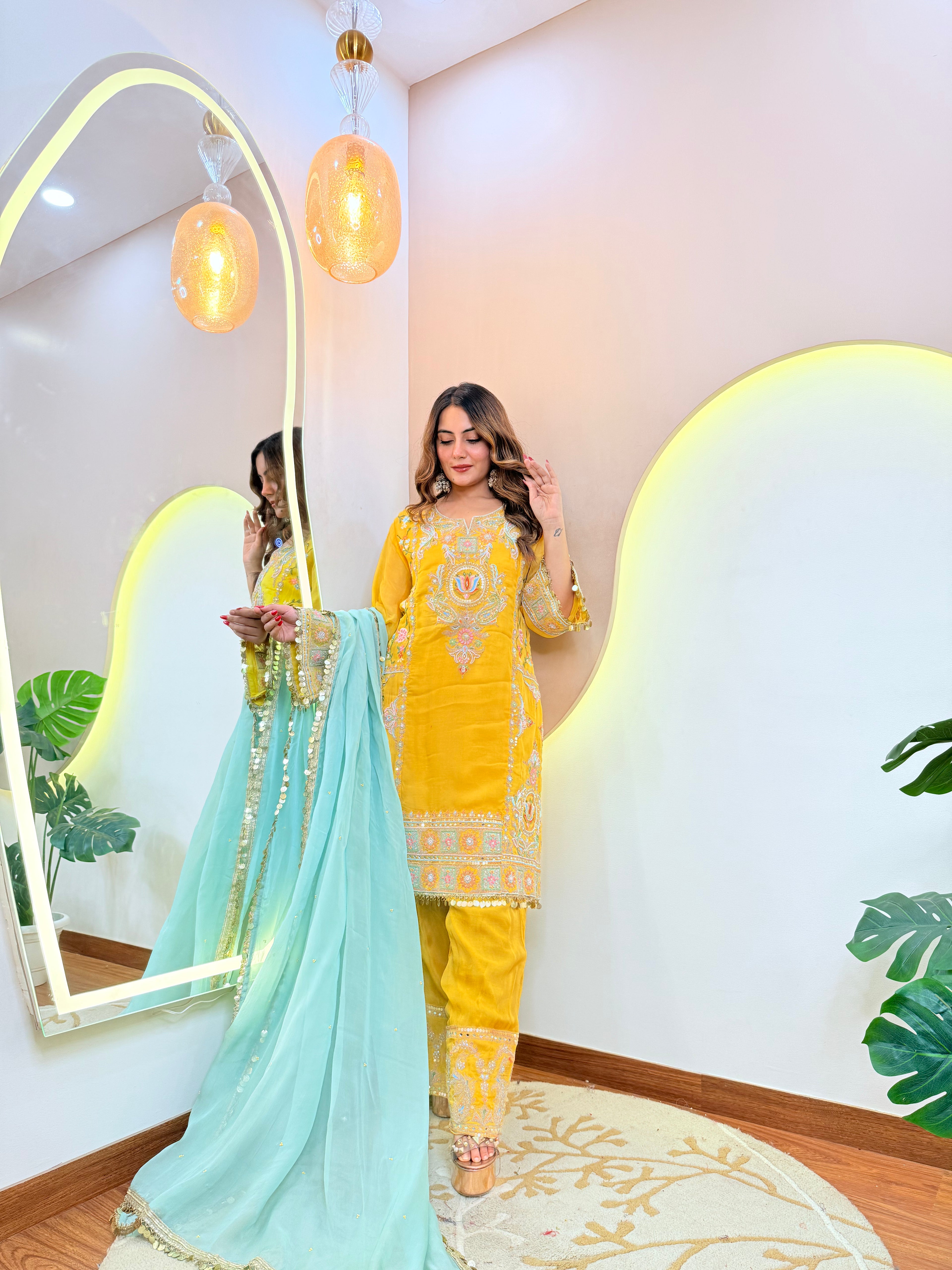 "SANIYA" FARSI PANT SUITE