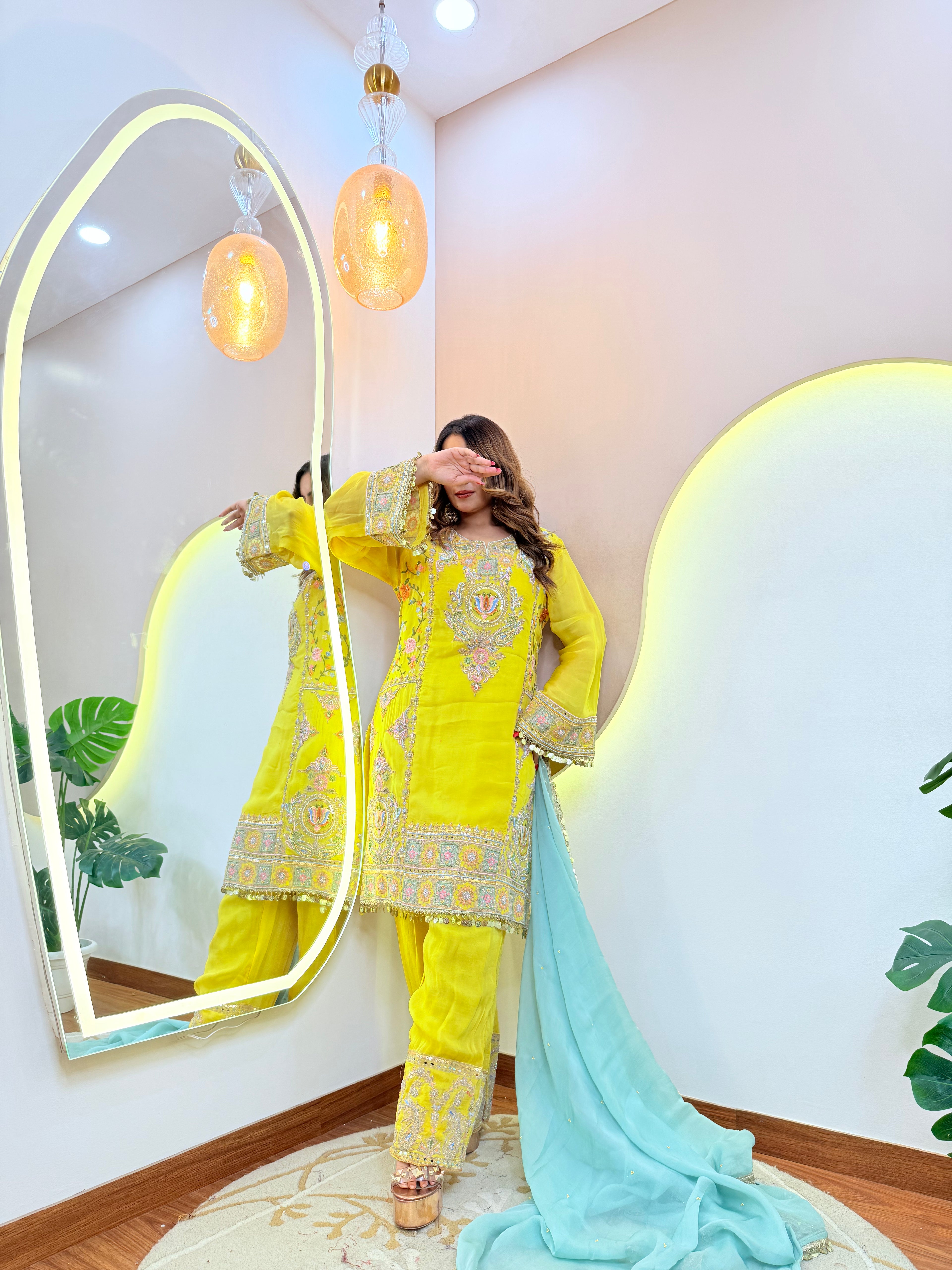 "SANIYA" FARSI PANT SUITE