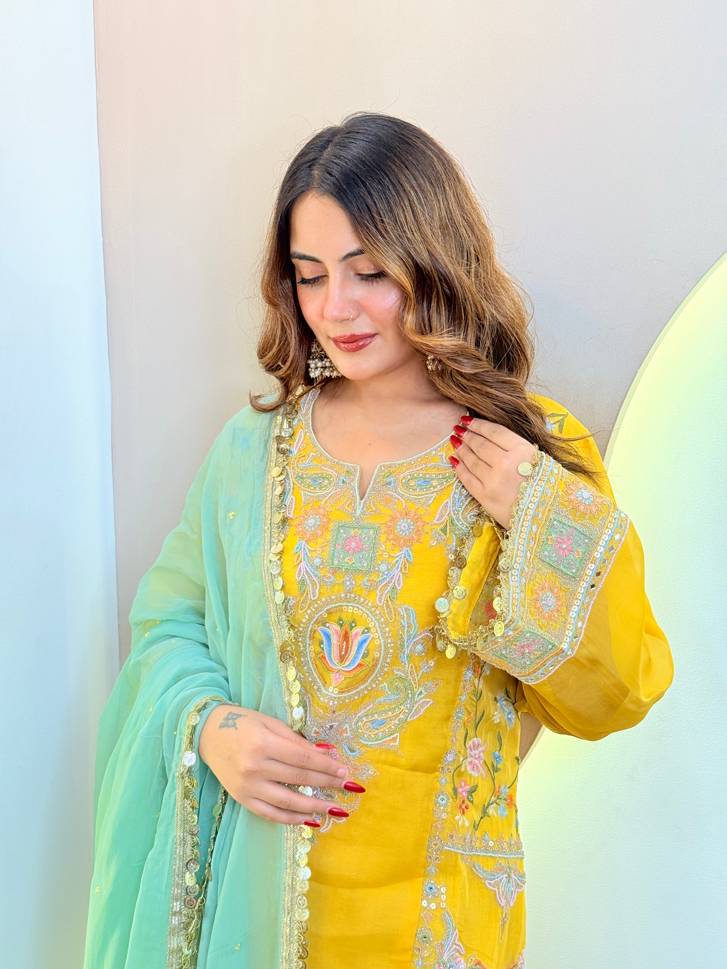 "SANIYA" FARSI PANT SUITE