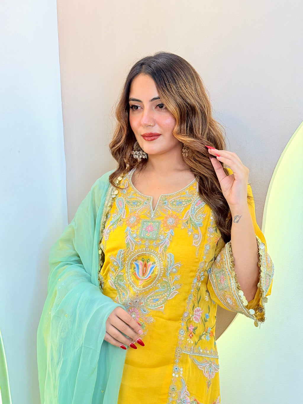 C180 "SANIYA" FARSI PANT SUIT