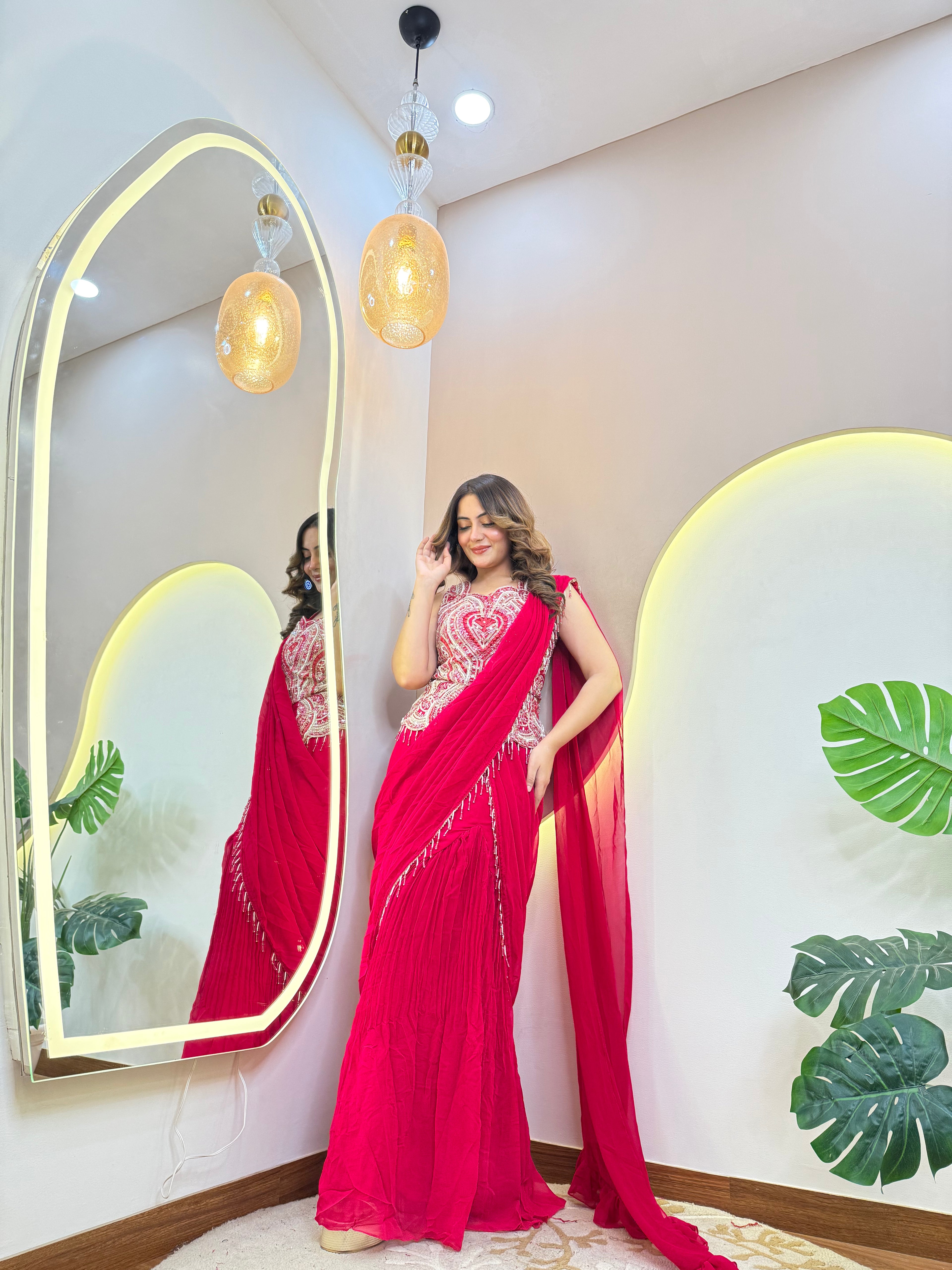 "ARADHYA" DRAPE SAREE