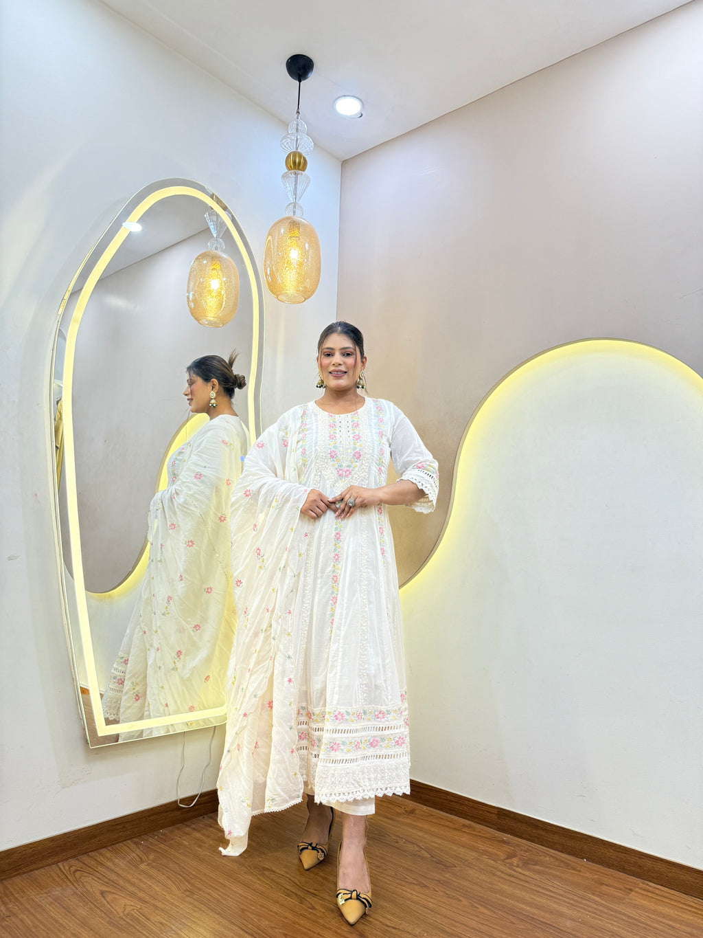 D790  ANARKALI PANT SUIT OUTFIT GOWN