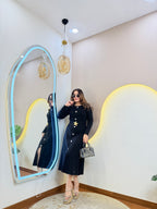 AW570  WOOLEN DRESS