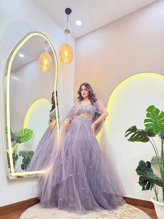 ZEINA OUTFIT CROP TOP SKIRT
