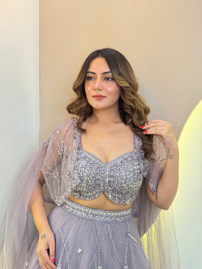 ZEINA OUTFIT CROP TOP SKIRT