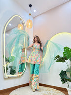 C815 SHARARA STYLE OUTFIT SUIT