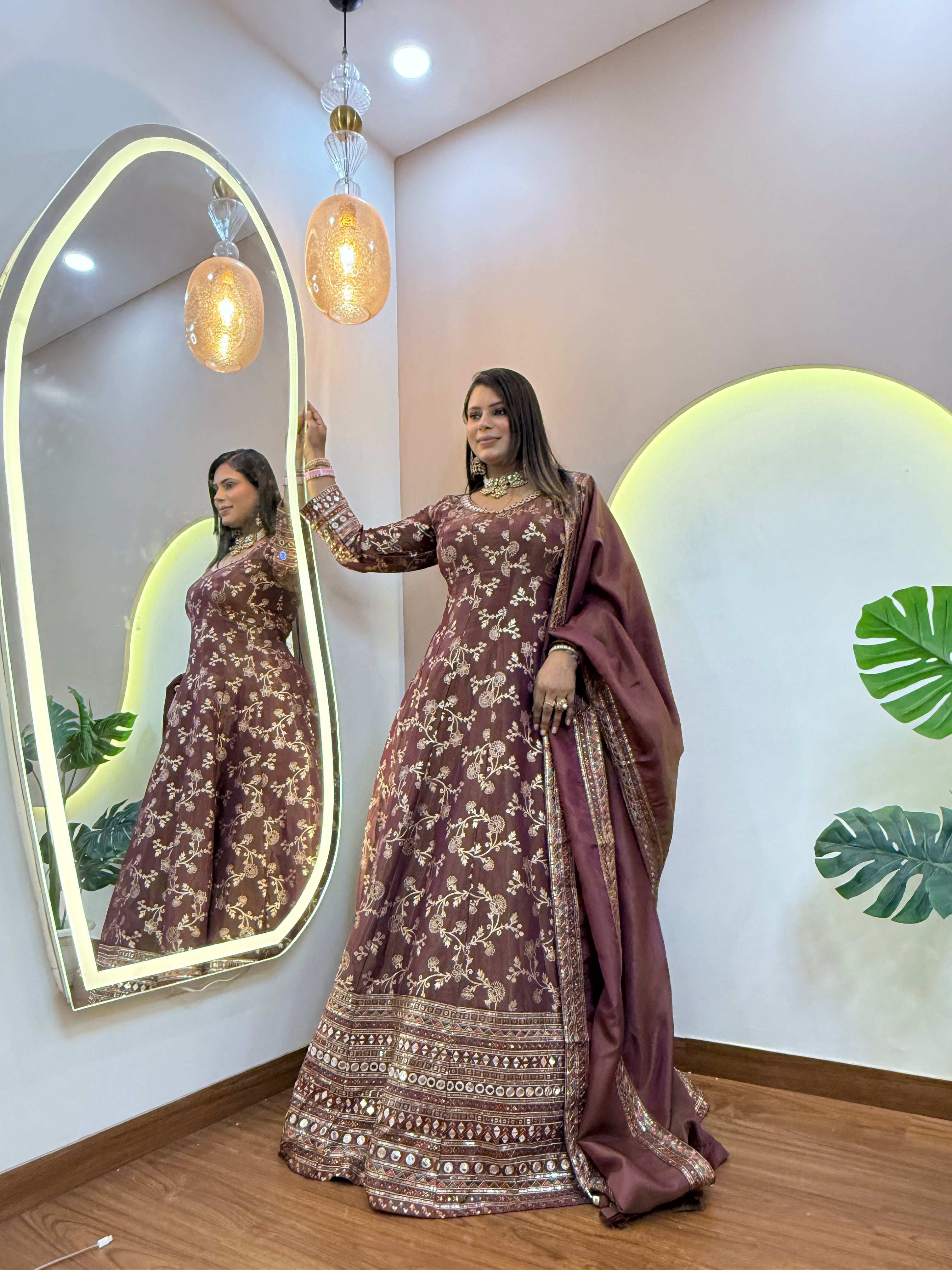 "FARIN" ANARKALI SUIT