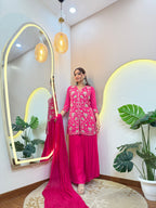 "HUSAINA  " SHARARA SUIT