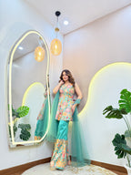 C815 SHARARA STYLE OUTFIT SUIT