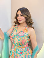 C815 SHARARA STYLE OUTFIT SUIT