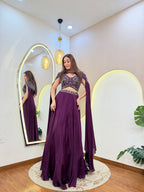 C521  CROP TOP SKIRT