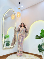 "HUSNA"  CORD SET JECKET STYLE