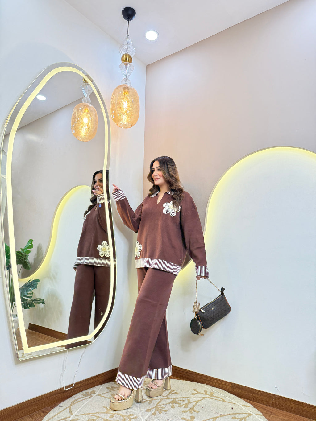 AFSANA WOOLEN CORD SET