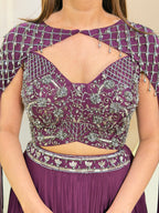 C521  CROP TOP SKIRT