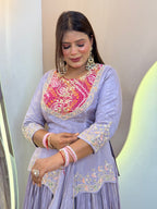 " SOUMYA" CROP TOP SKIRT