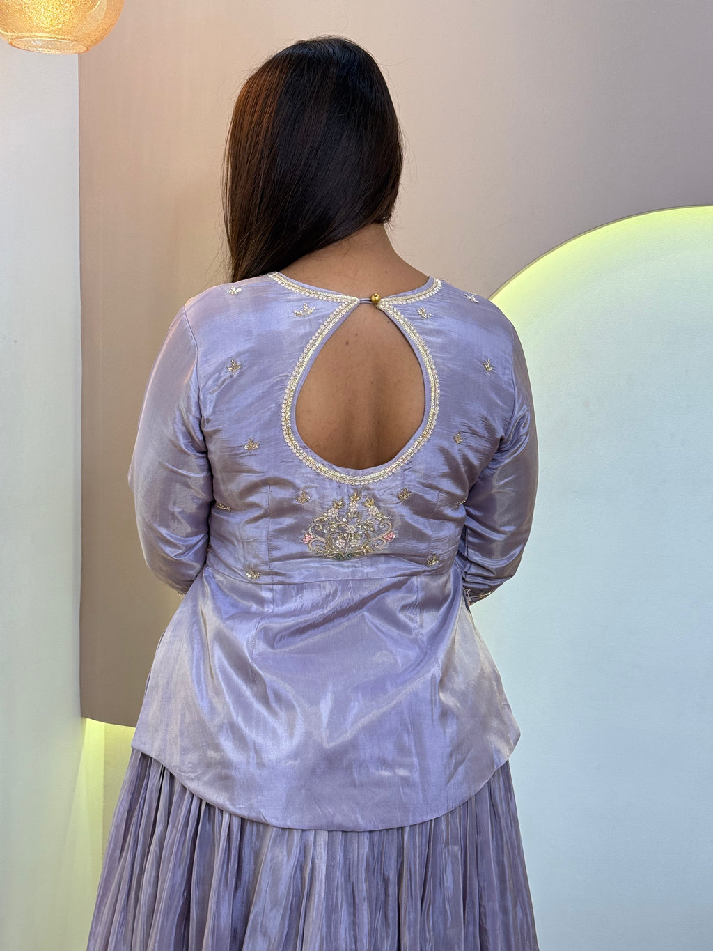 " SOUMYA" CROP TOP SKIRT