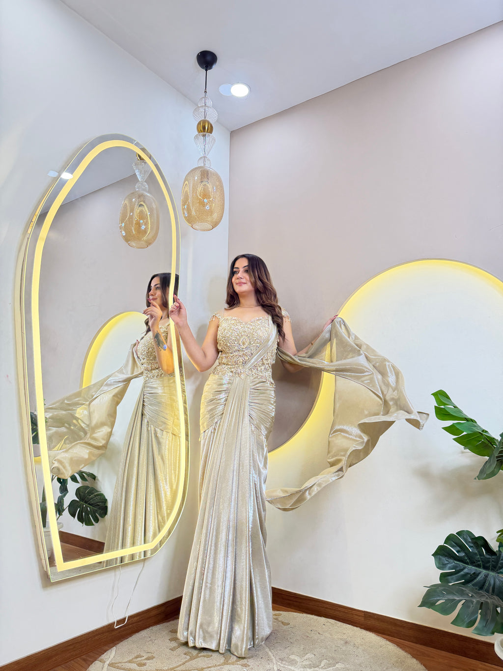 D91 DRAPE SAREE