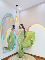 PARTY WEAR DRAPE SAREE