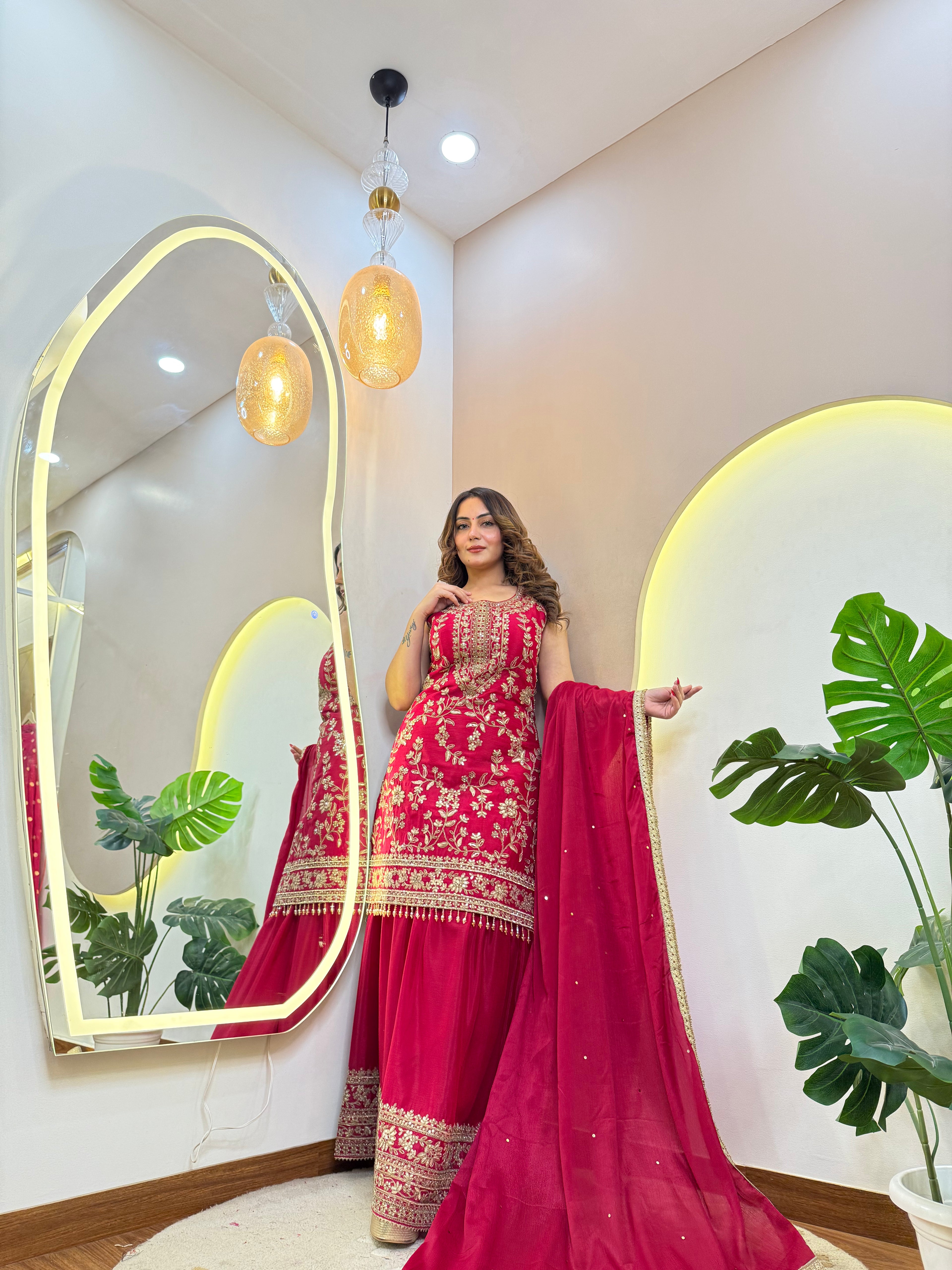 "RABIA" SHARARA SUIT