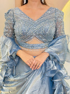 "NARGIS" CROP TOP SKIRT