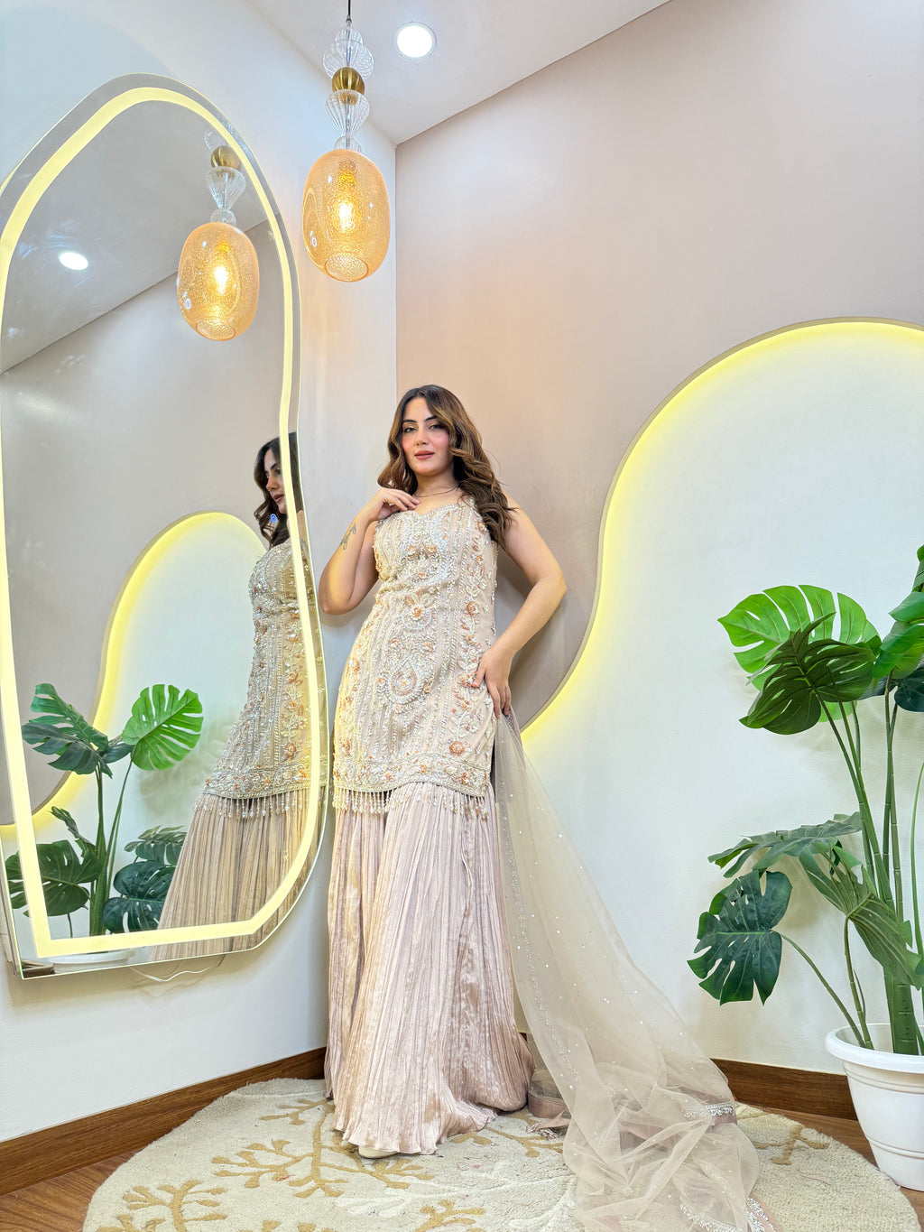 " TABASSUM" SHARARA SUIT