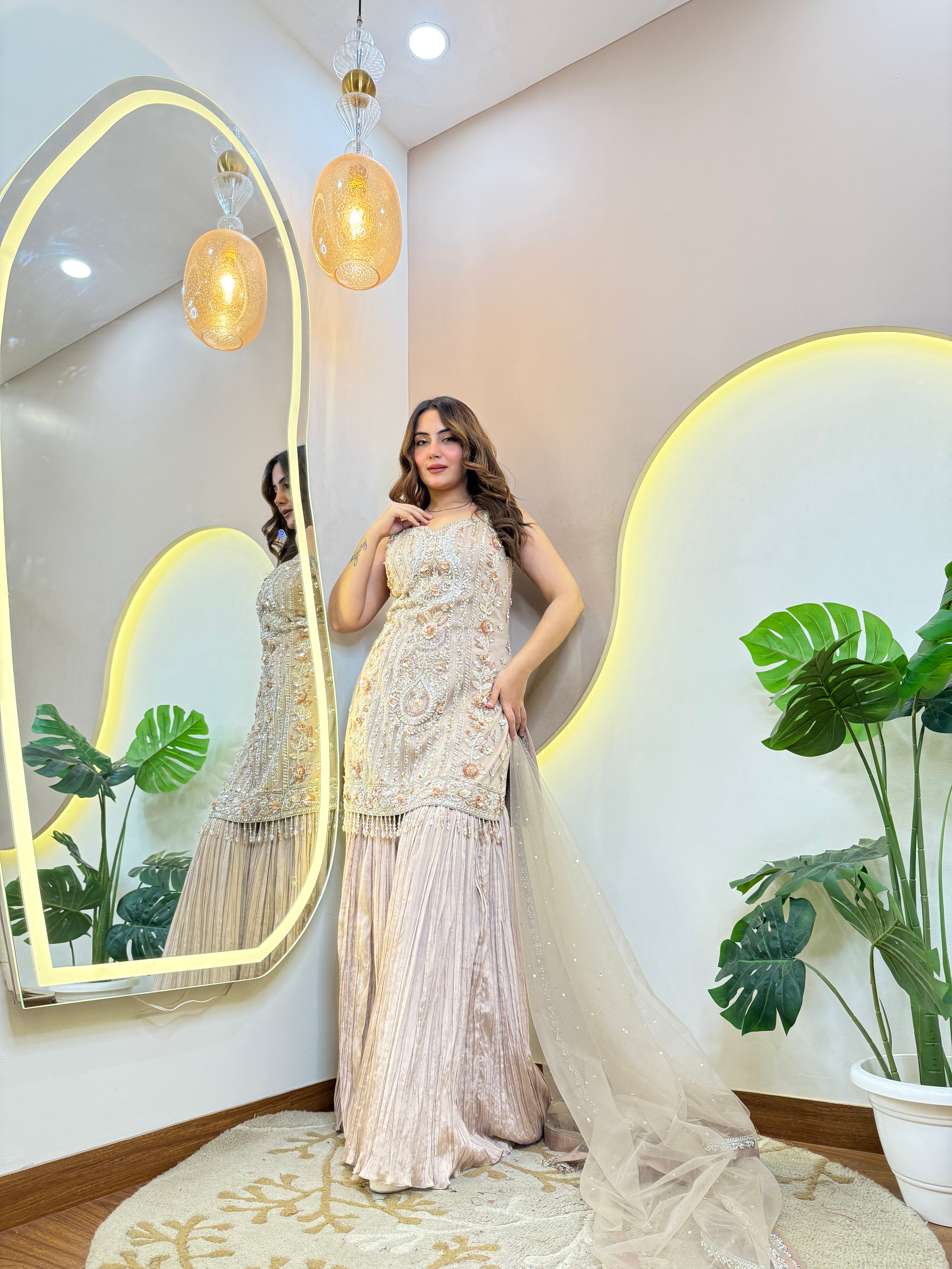 " TABASSUM" SHARARA SUIT