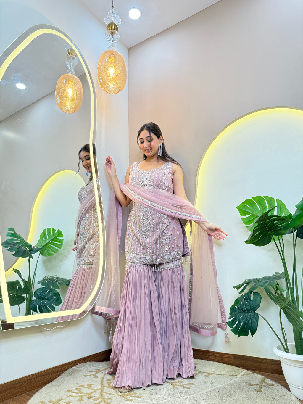 " TABASSUM" SHARARA SUIT