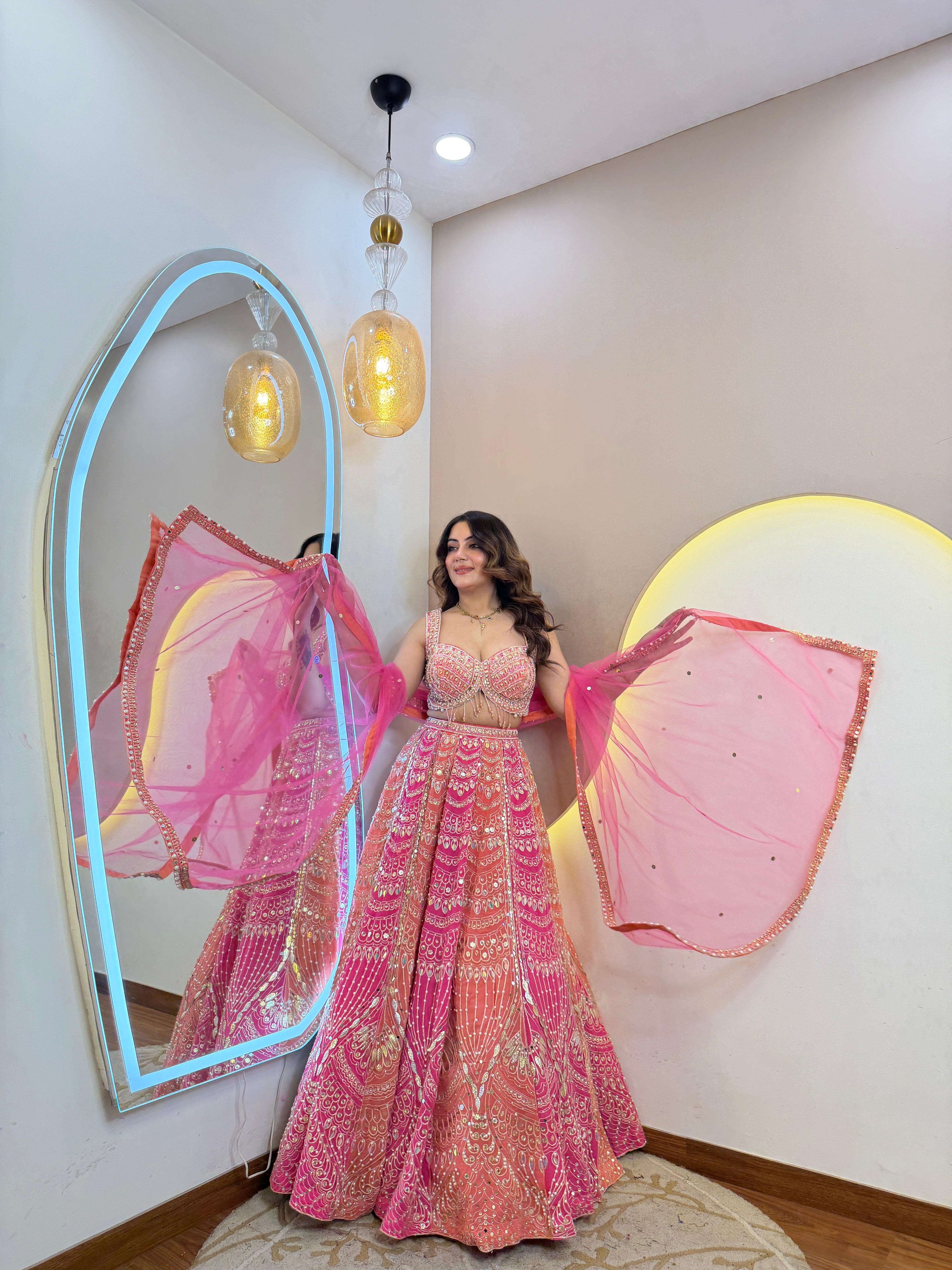 partywear lehnga