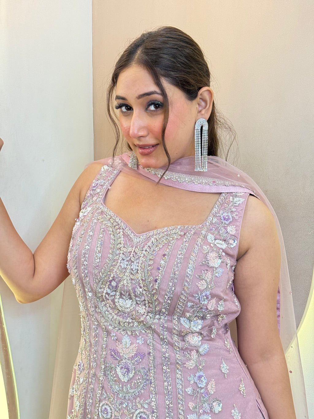 " TABASSUM" SHARARA SUIT