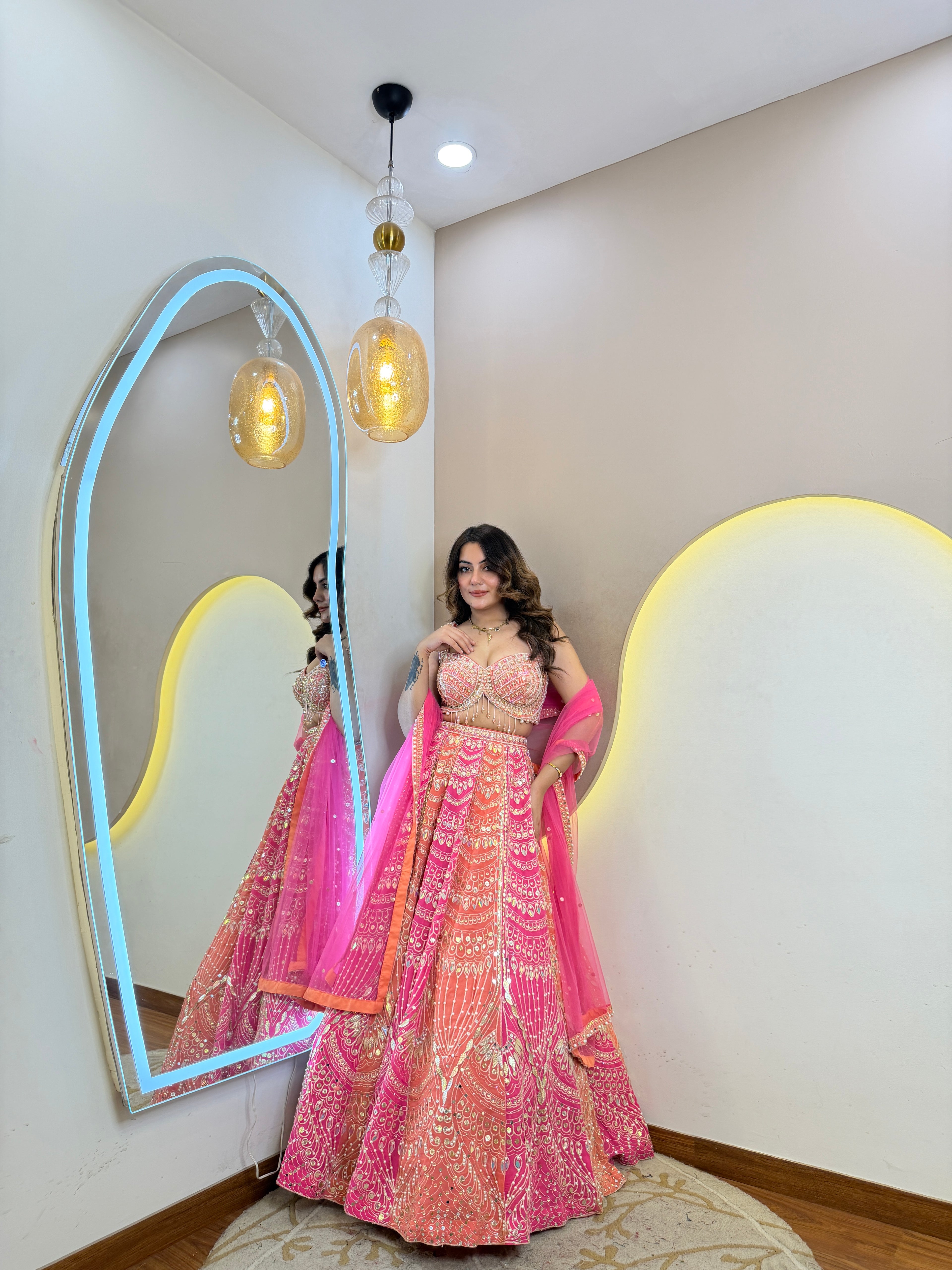 partywear lehnga