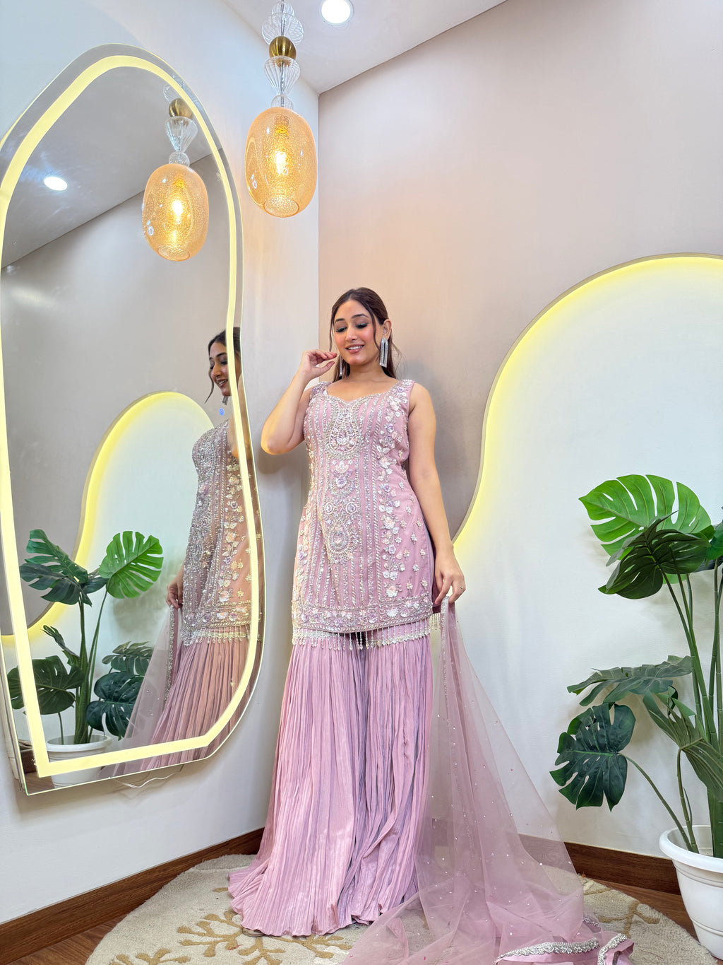 " TABASSUM" SHARARA SUIT