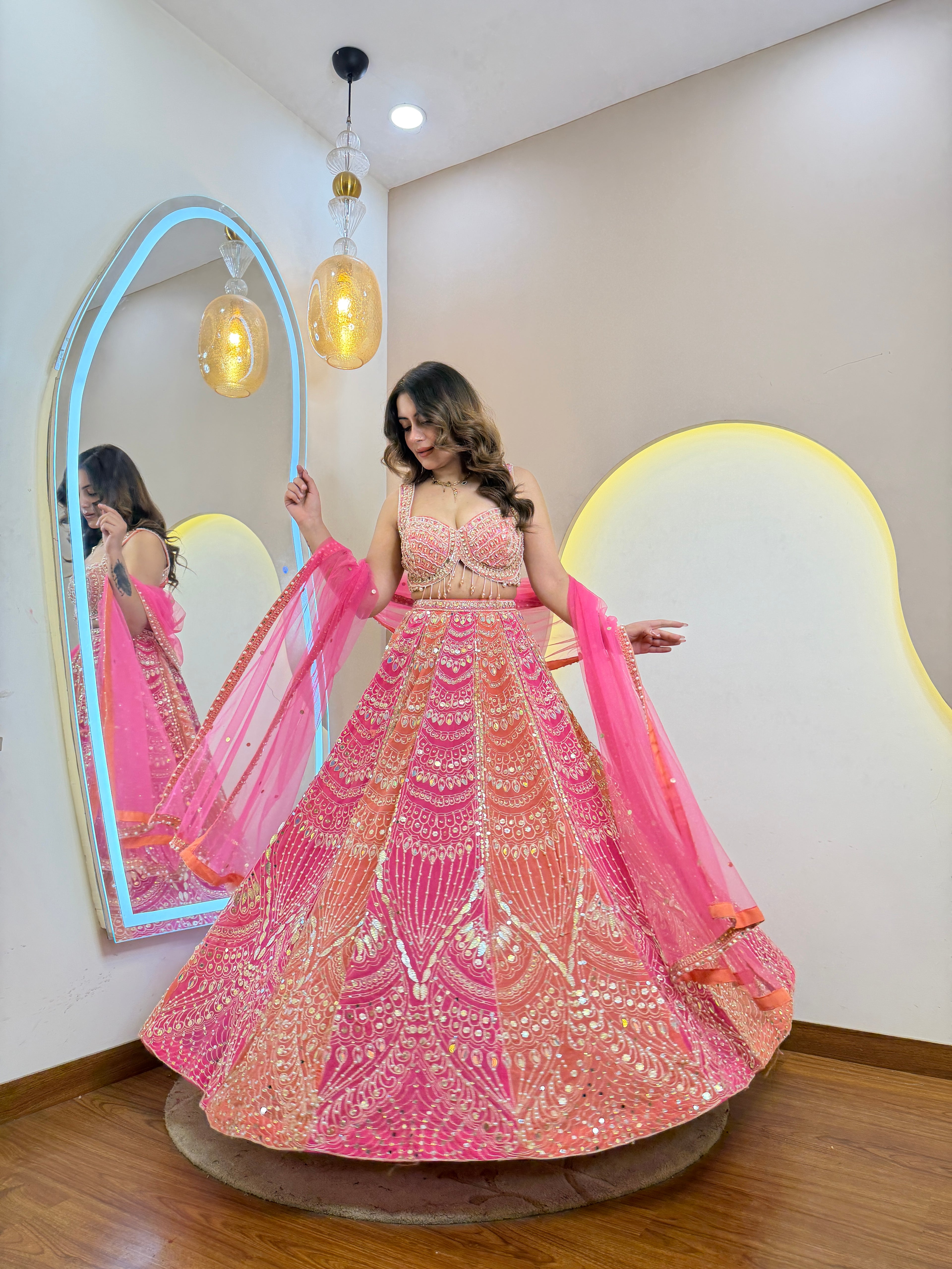 partywear lehnga