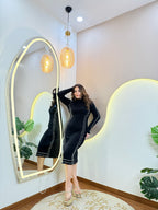 HUSNA   WOOLEN DRESS