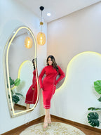 HUSNA   WOOLEN DRESS