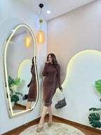 HUSNA   WOOLEN DRESS