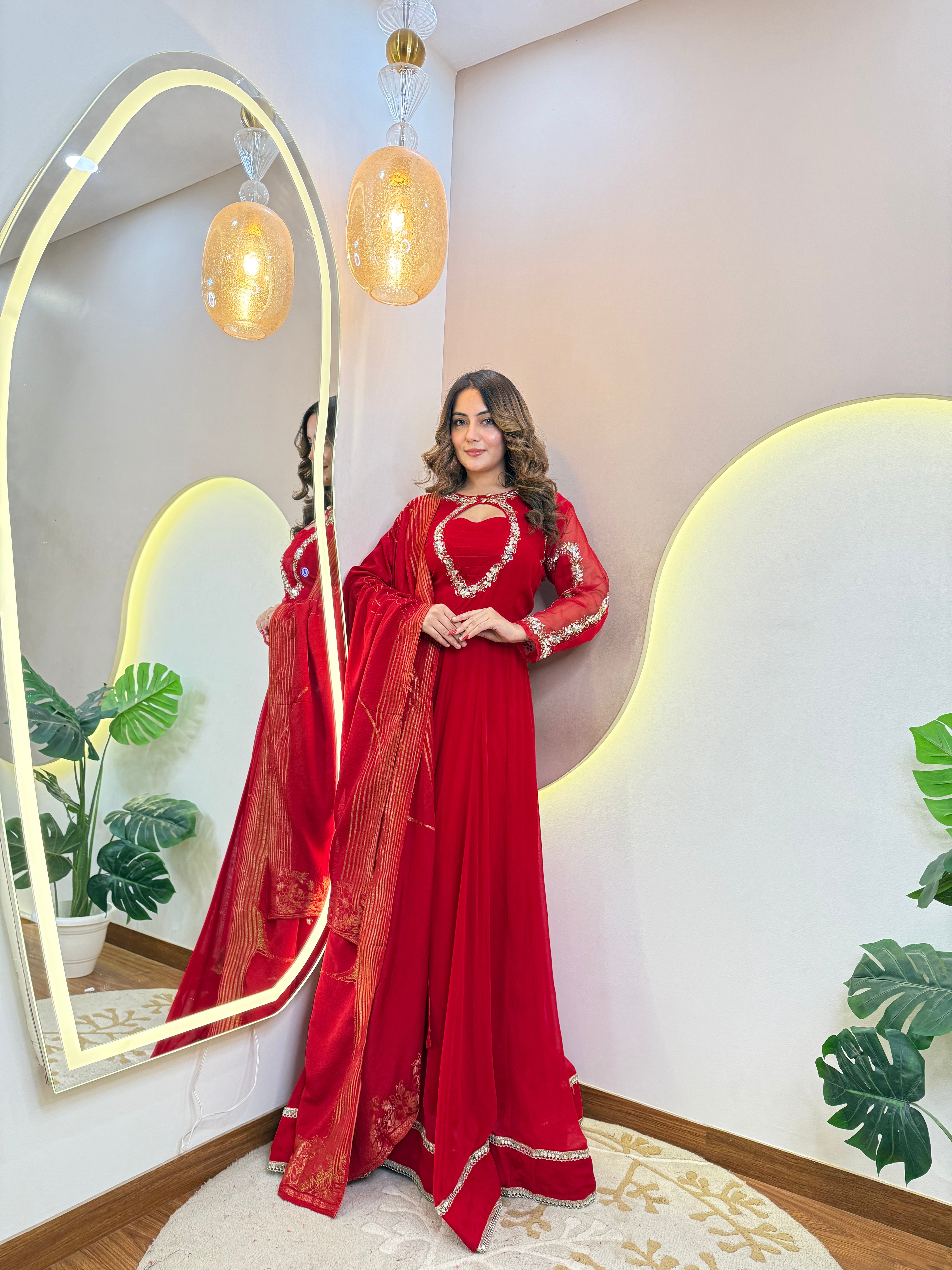 PURE GEORGETTE OUTFIT GOWN