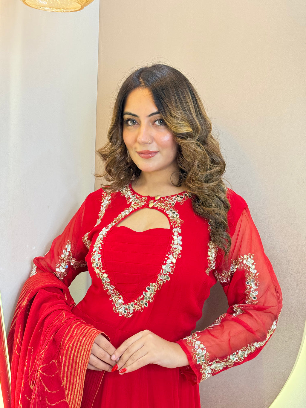 PURE GEORGETTE OUTFIT GOWN