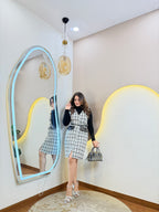 AW646 WOOLEN DRESS