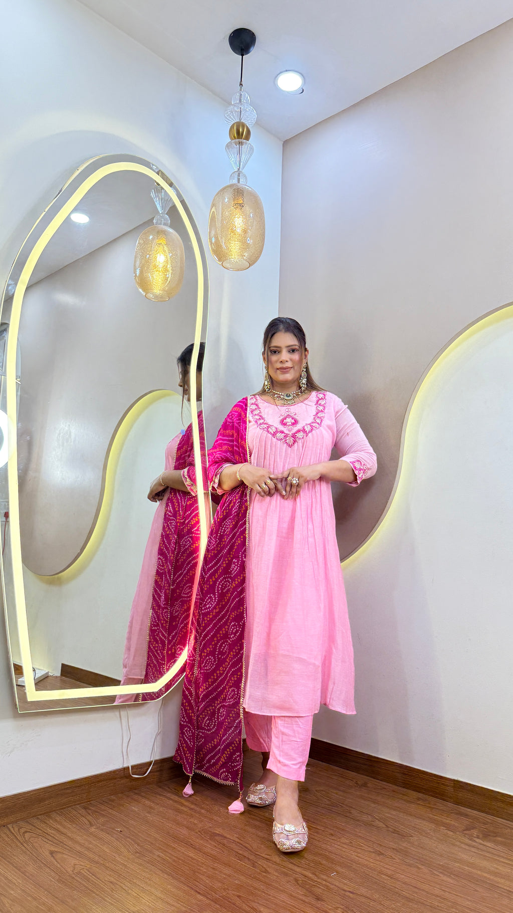 C602 ANARKALI PANT SUIT OUTFIT GOWN