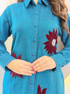 Aw562  WOOLEN CORD SET