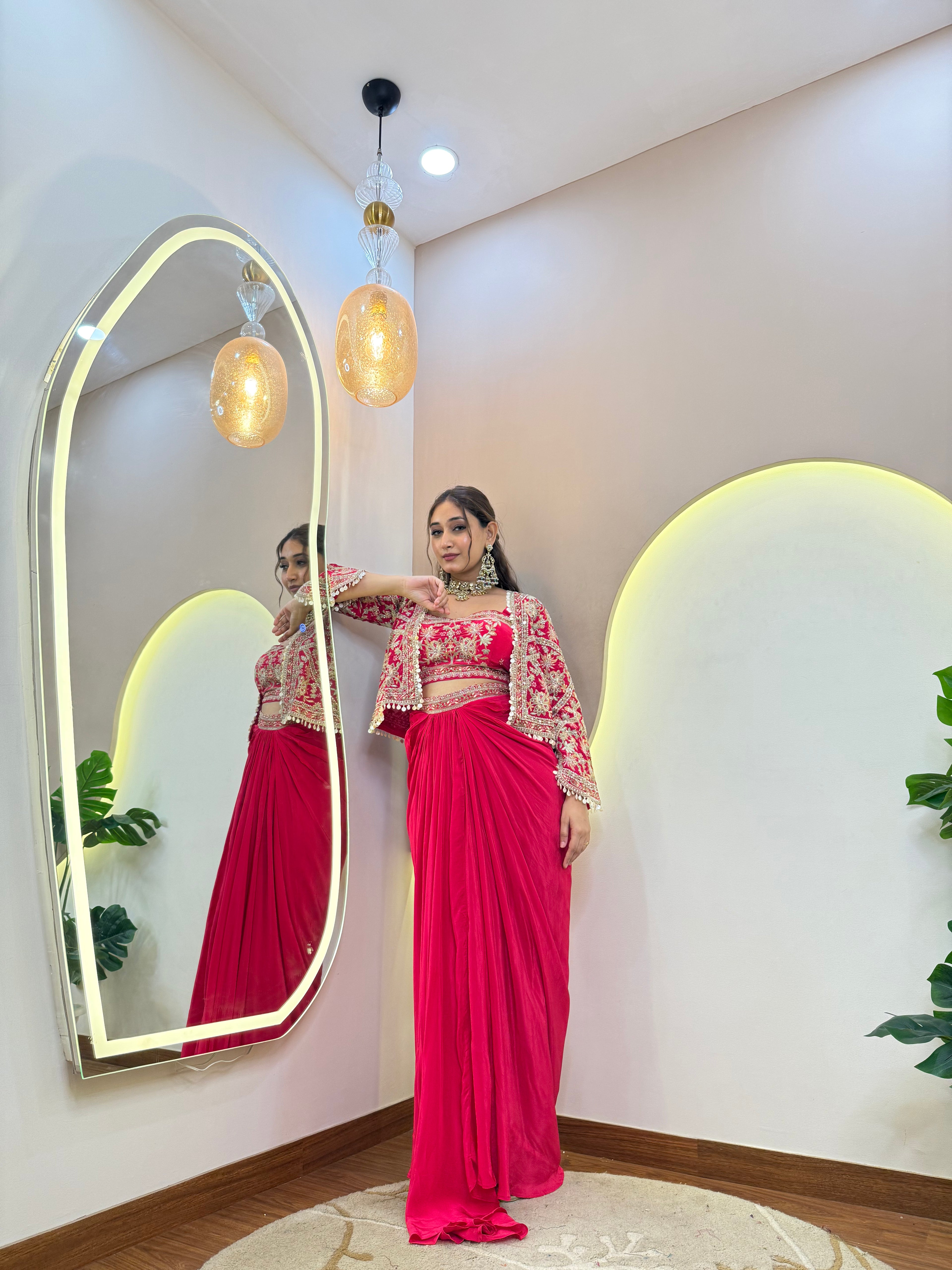 " FATIMA" PARTY WEAR DRESS