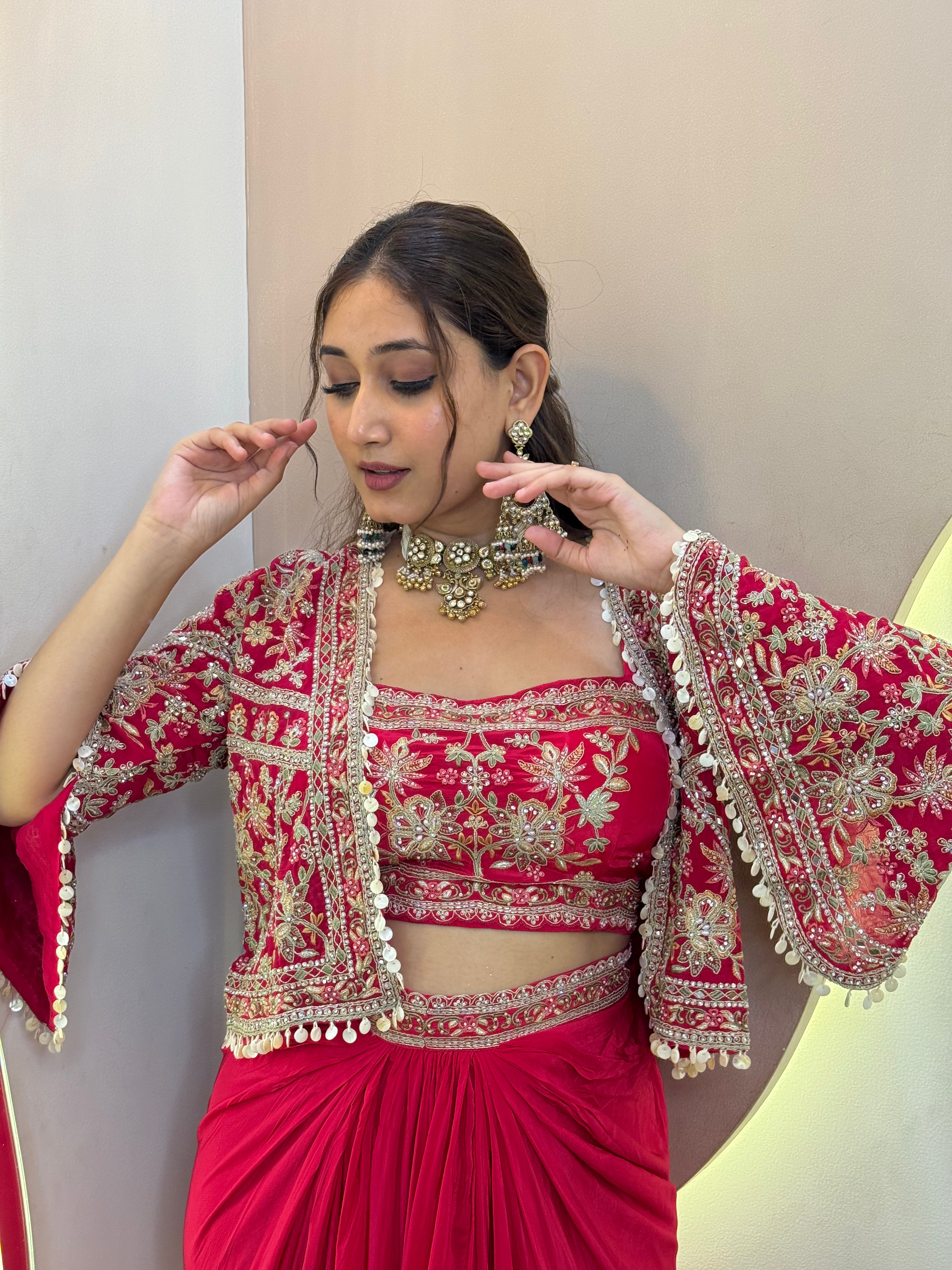 " FATIMA" PARTY WEAR DRESS