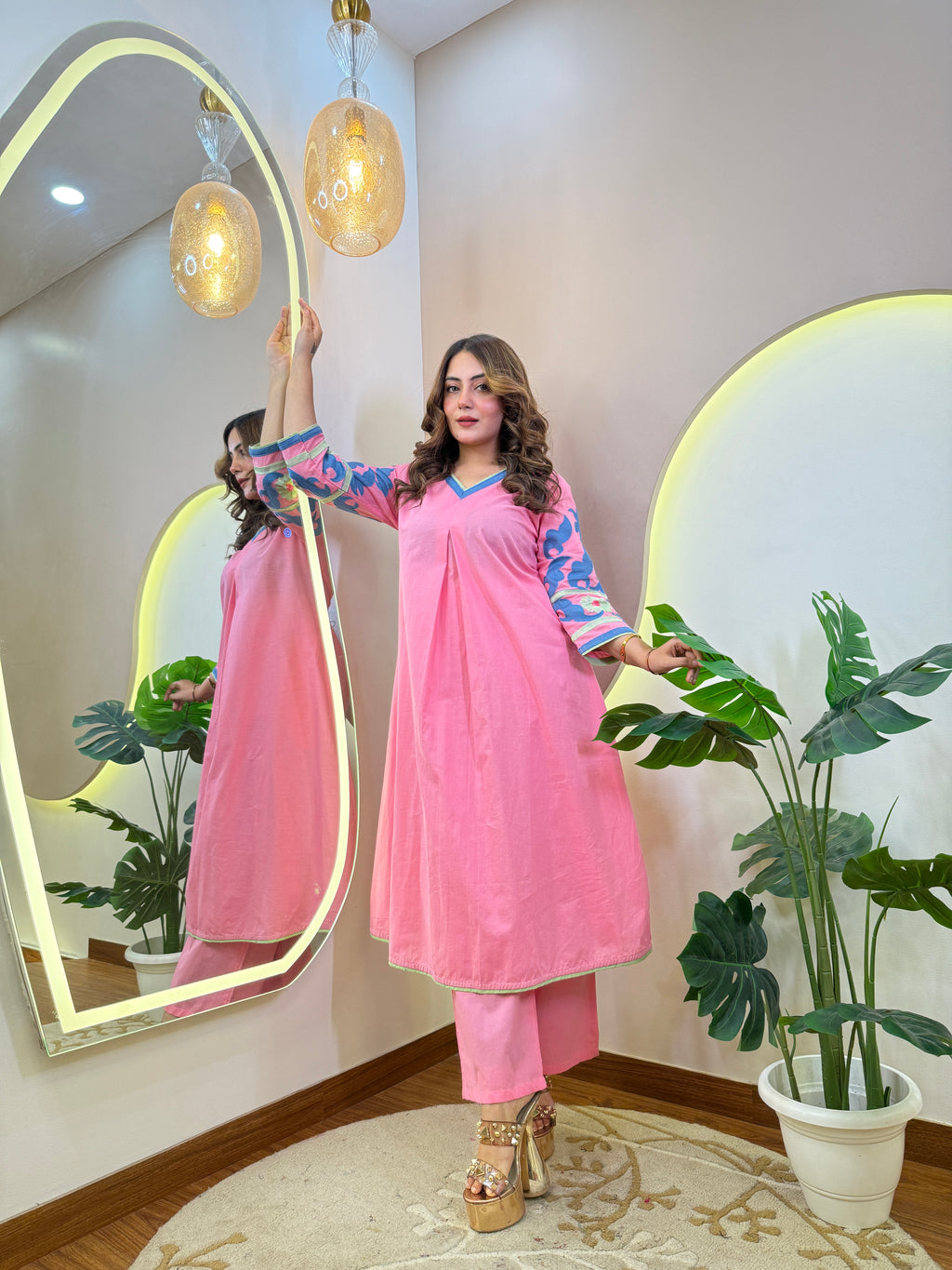 B764 COTTON 2 PC SET