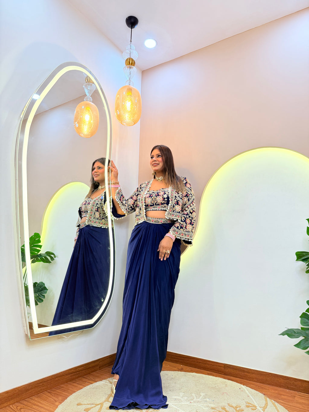 " FATIMA" PARTY WEAR DRESS