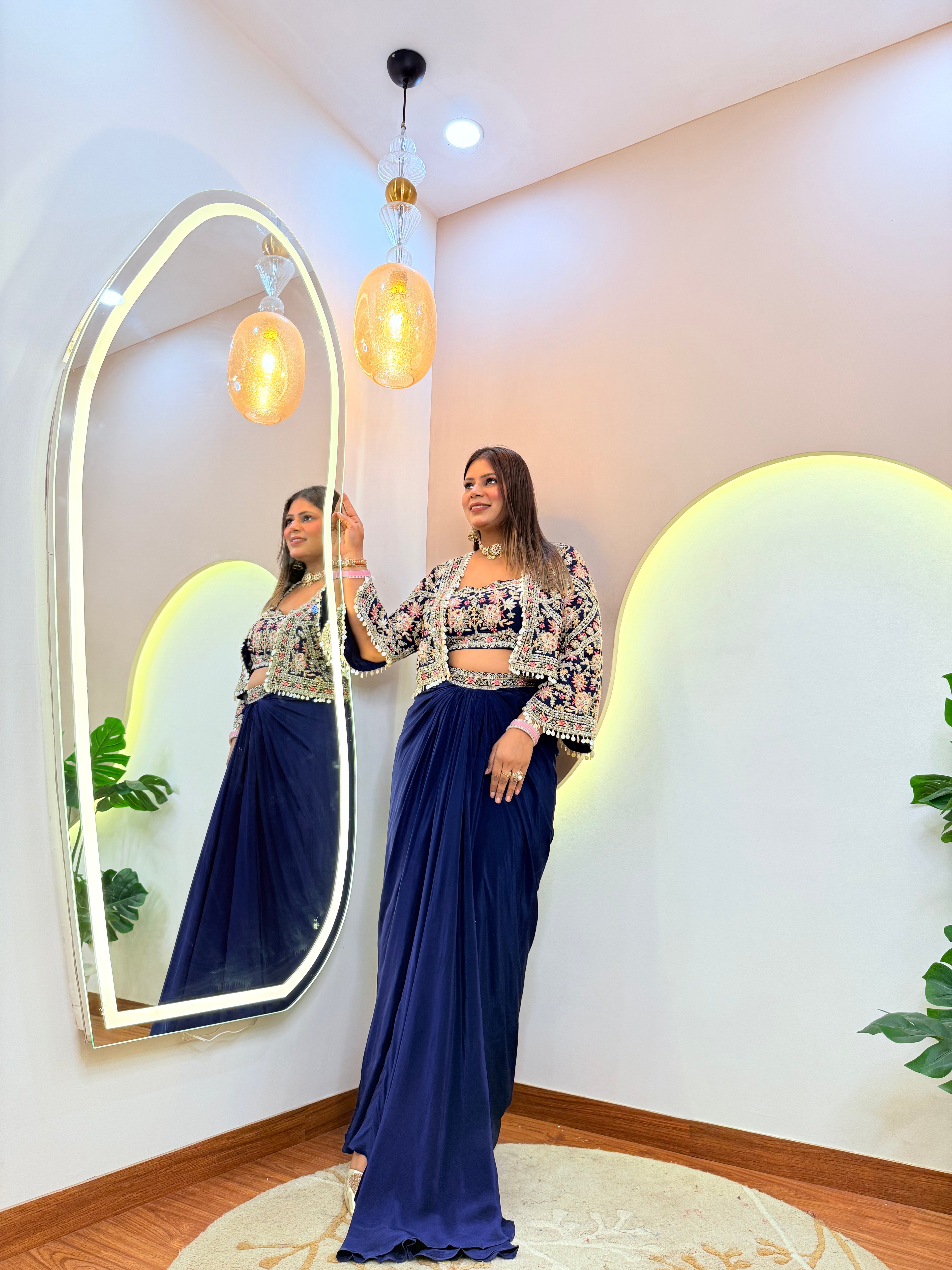 " FATIMA" PARTY WEAR DRESS