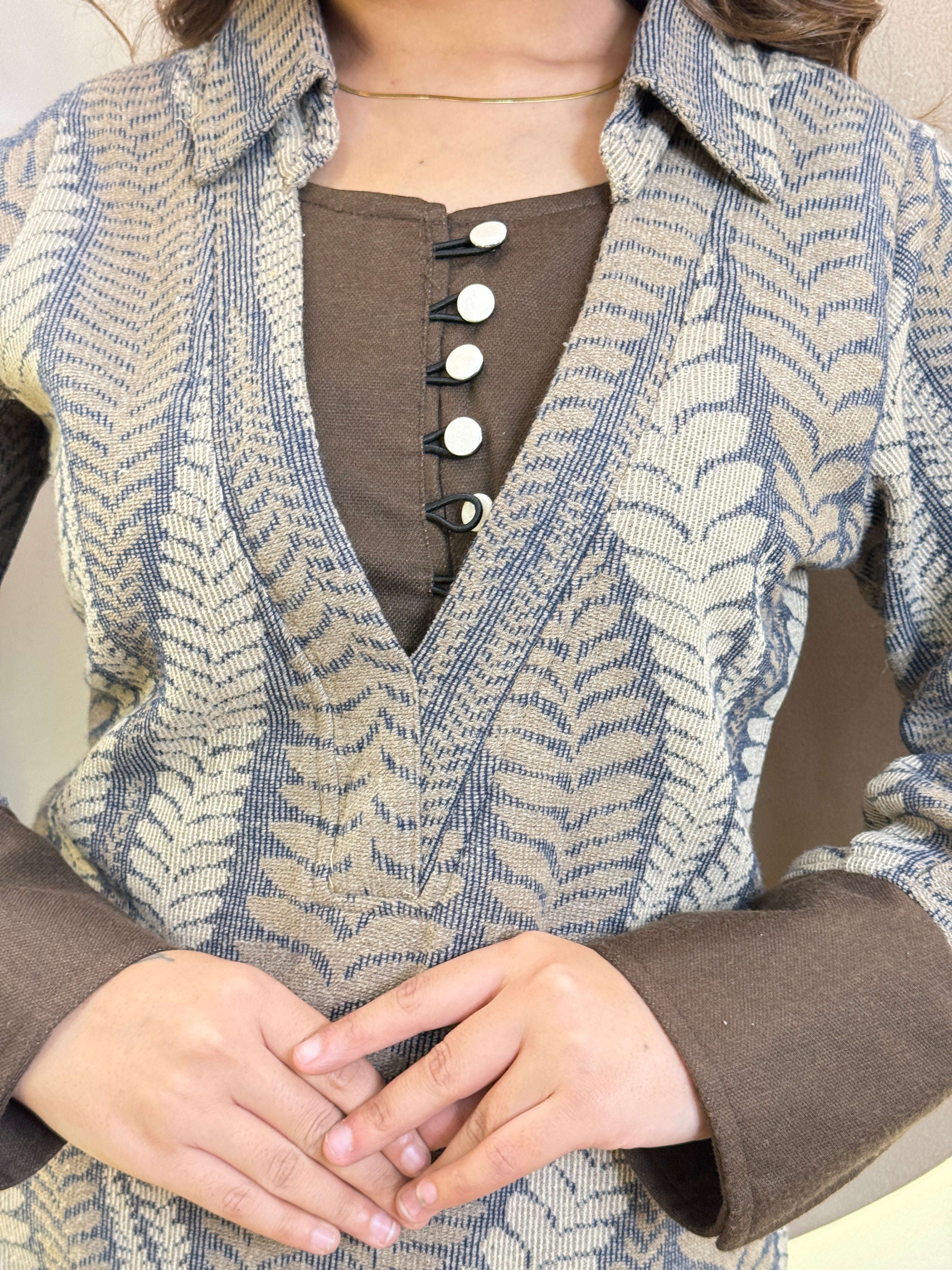 HAMIDA  WOOLEN CORD SET