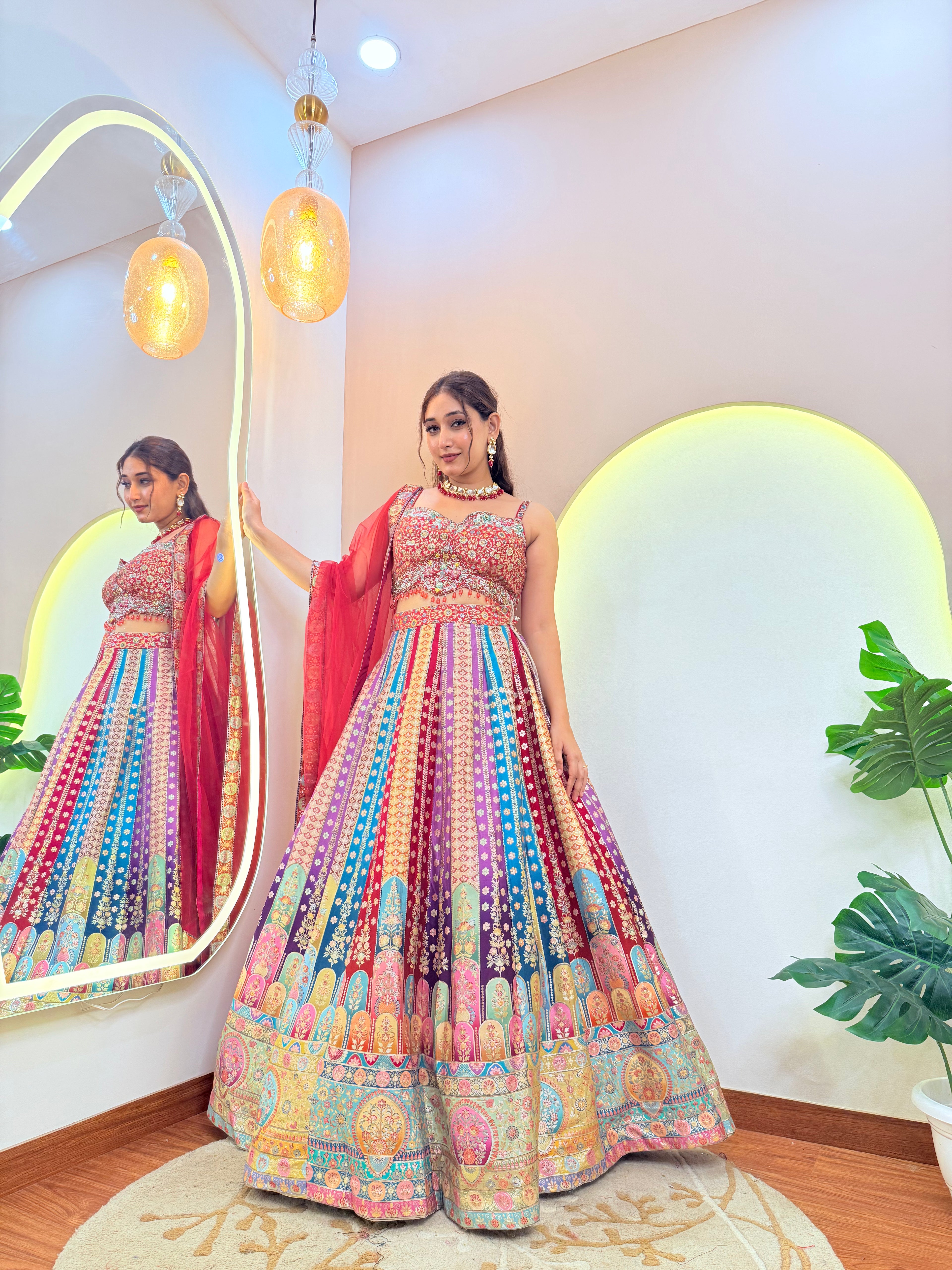 " RIHANNA" BANARASI LEHNGA