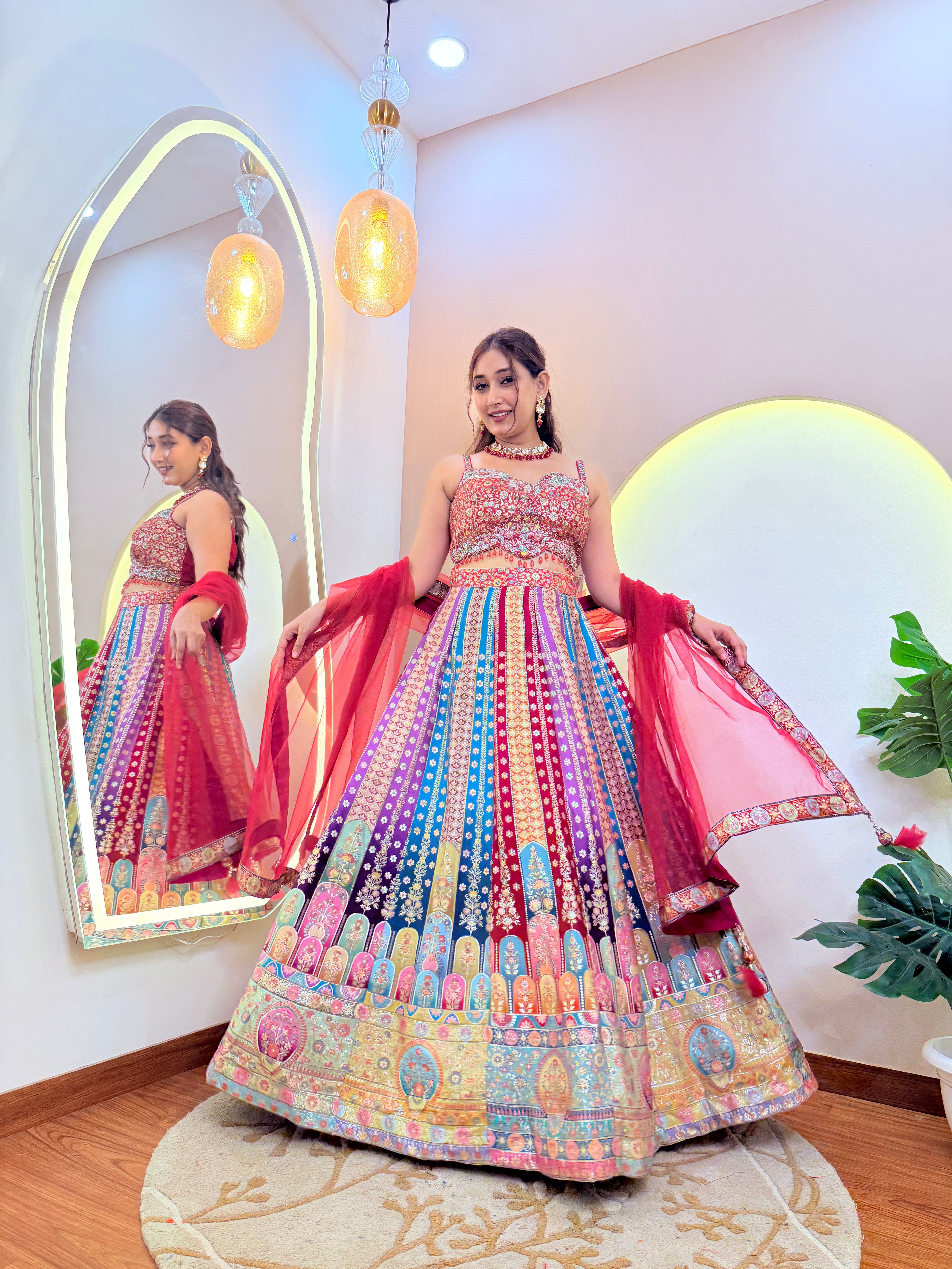 " RIHANNA" BANARASI LEHNGA
